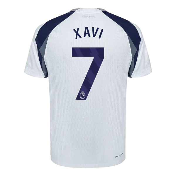 XAVI #7 Tottenham Hotspur Home Match Jersey Player Version 2025/26 – UCL
