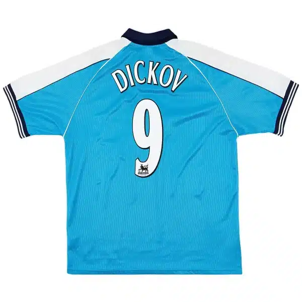 Dickov #9 Retro Manchester City Home Jersey 1999/01