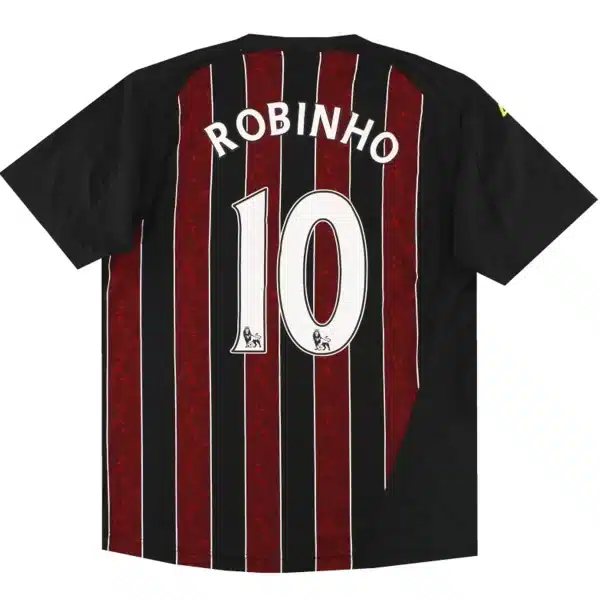 Robinho #10 Retro Manchester City Away Jersey 2008/09