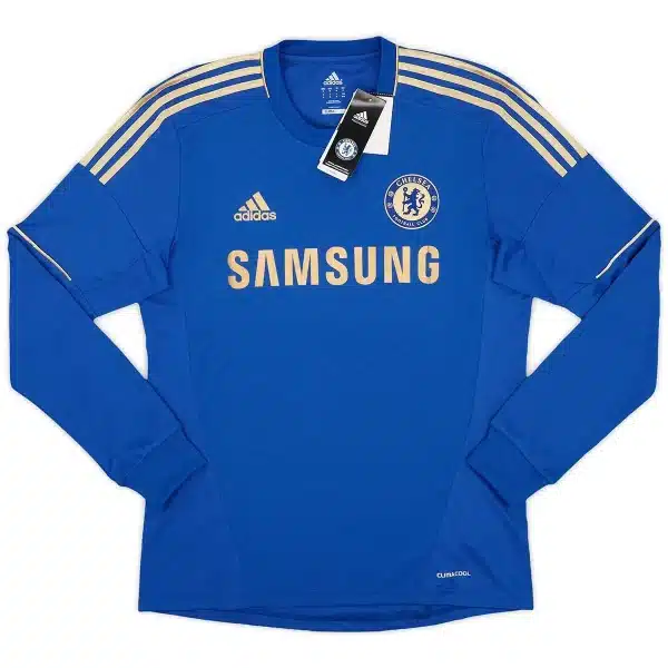 Retro Chelsea Home Long Sleeve Jersey 2012/13
