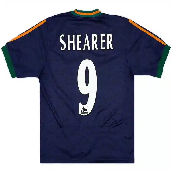 Shearer #9 Retro Newcastle United Away Jersey 1997/98