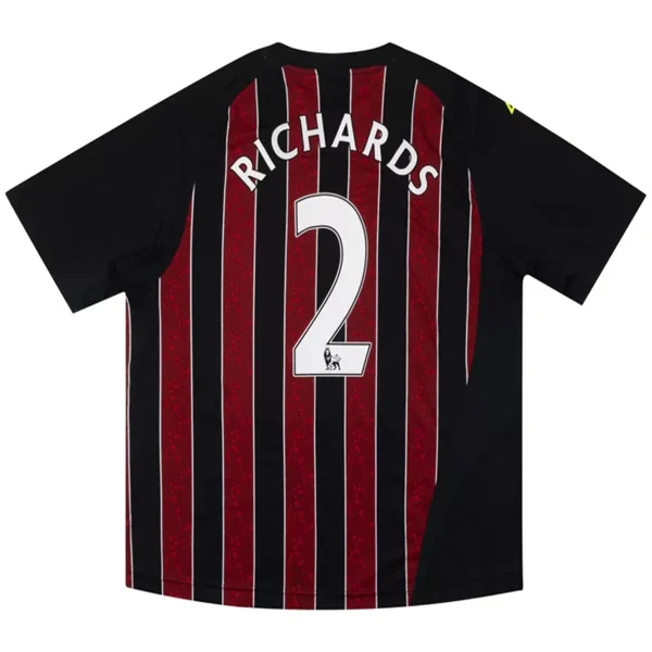 Richards #2 Retro Manchester City Away Jersey 2008/09