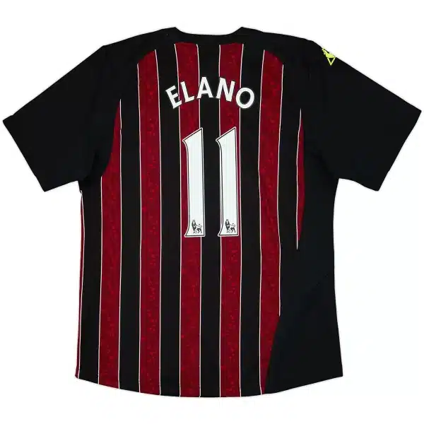Elano #11 Retro Manchester City Away Jersey 2008/09