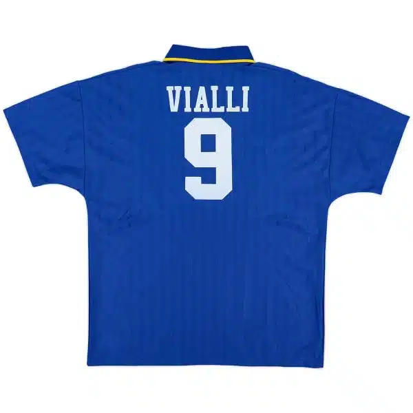Vialli #9 Retro Chelsea Home Jersey 1995/97