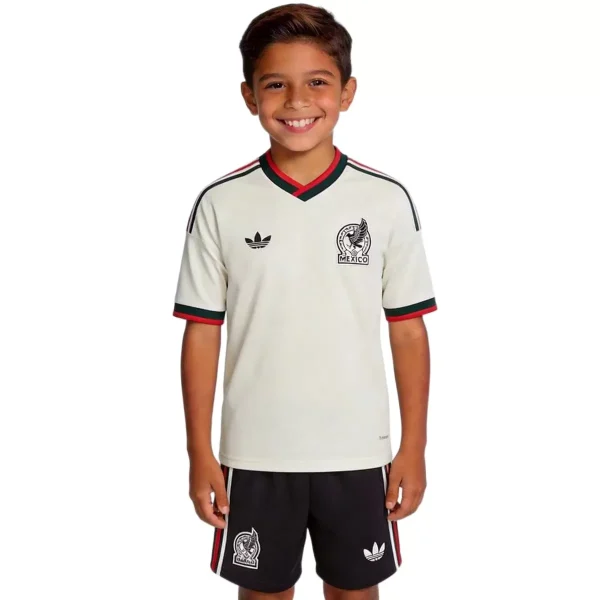 Kids Mexico Away Jersey Kit World Cup 2026