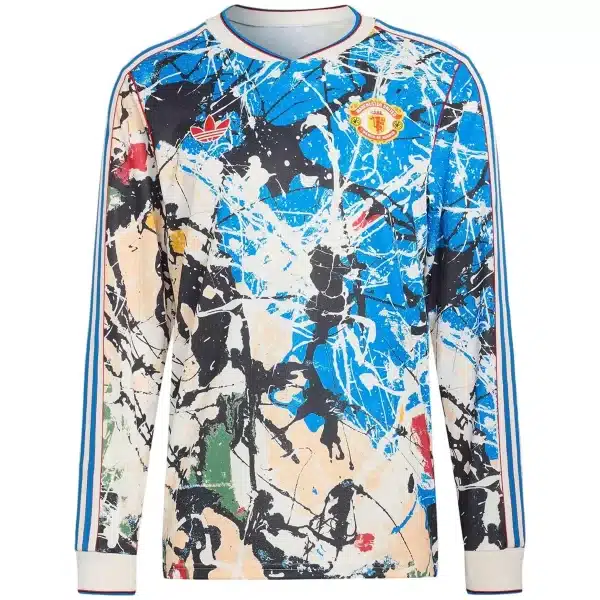 Manchester United Stone Roses Long Sleeve Jersey 2025/26