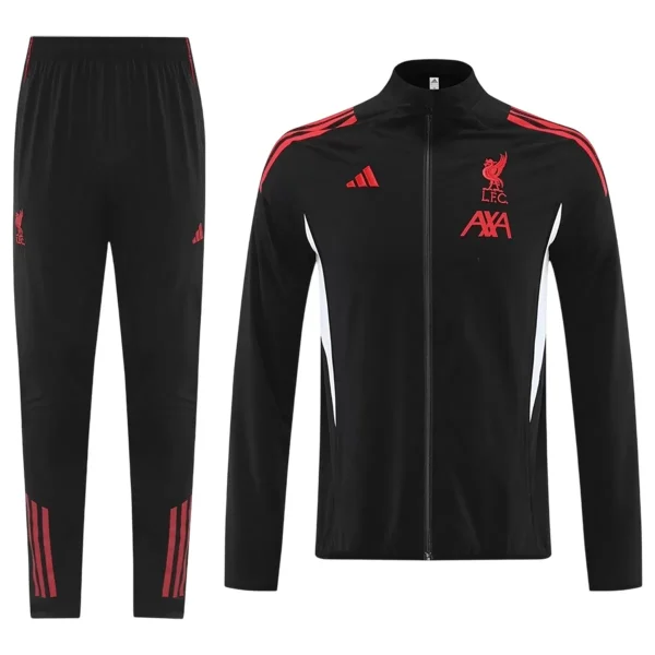 Liverpool Windbreaker Kit(Jacket+Pants) Black 2025/26