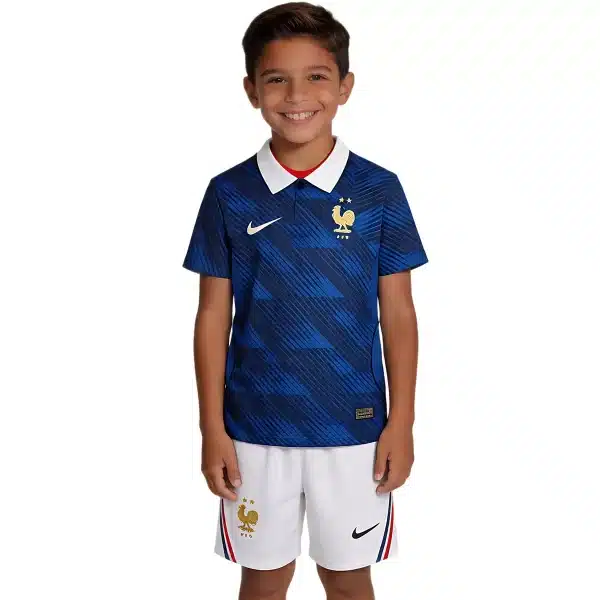 Kids France Home Jersey Kit World Cup 2026