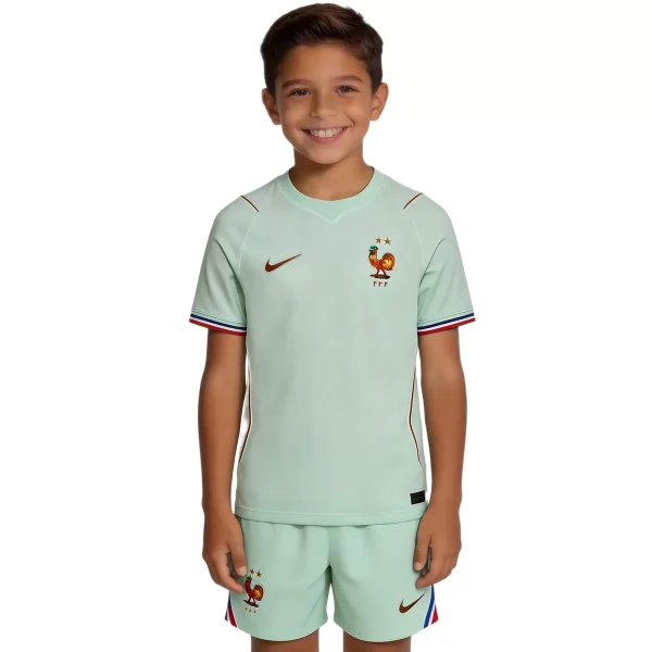 Kids France Away Jersey Kit World Cup 2026