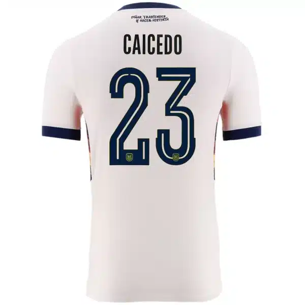 Caicedo #23 Ecuador Third Jersey World Cup 2026