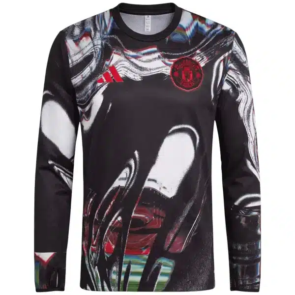 Manchester United Pre-Match Long Sleeve Jersey 2025/26