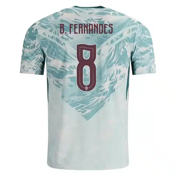 B.FERNANDES #8 Portugal Away Jersey World Cup 2026