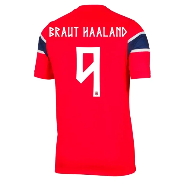 BRAUT HAALAND #9 Norway Home Jersey World Cup 2026