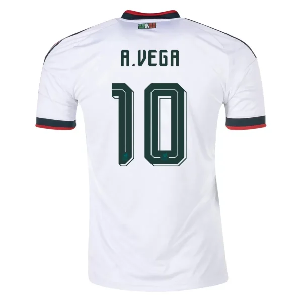 A.VEGA #10 Mexico Away Jersey World Cup 2026