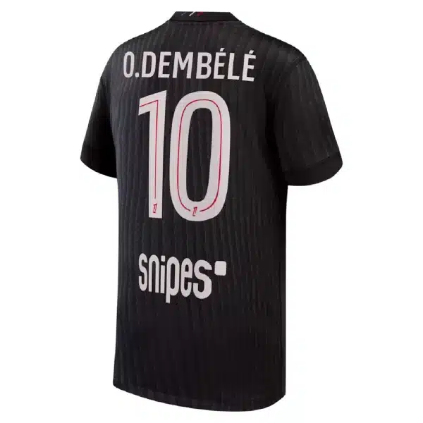 O.Dembélé #10 PSG Fourth Jersey 2025/26