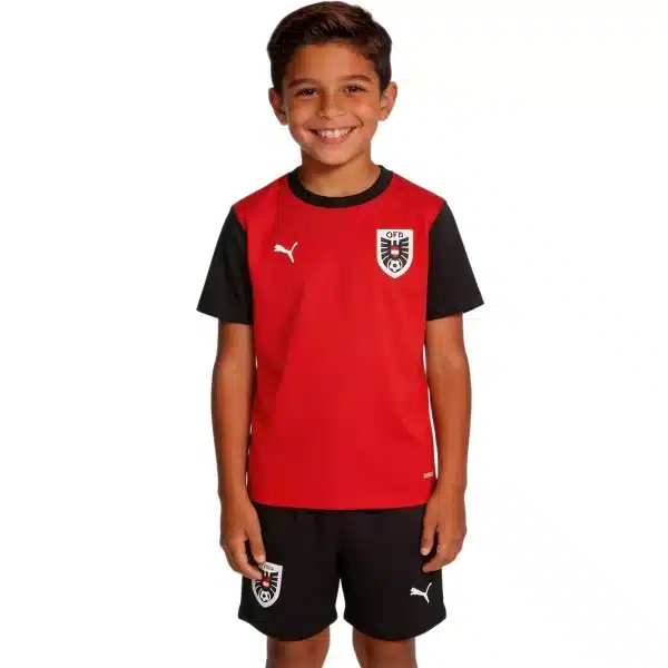 Kids Austria Home Jersey Kit World Cup 2026