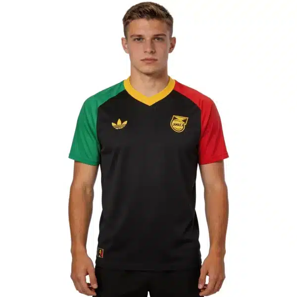 Jamaica Pre-Match Jersey Black World Cup 2026