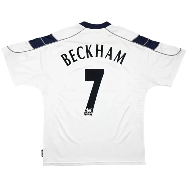 BECKHAM #7 Retro Manchester United Away Jersey 2000/01