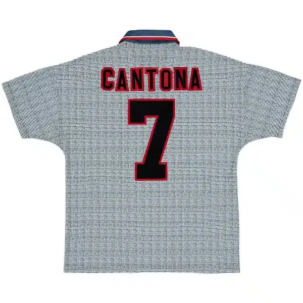CANTONA #7 Retro Manchester United Away Jersey 1995/96
