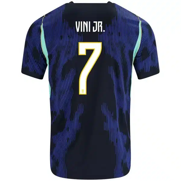 Vini Jr. #7 Brazil Away Jersey World Cup 2026