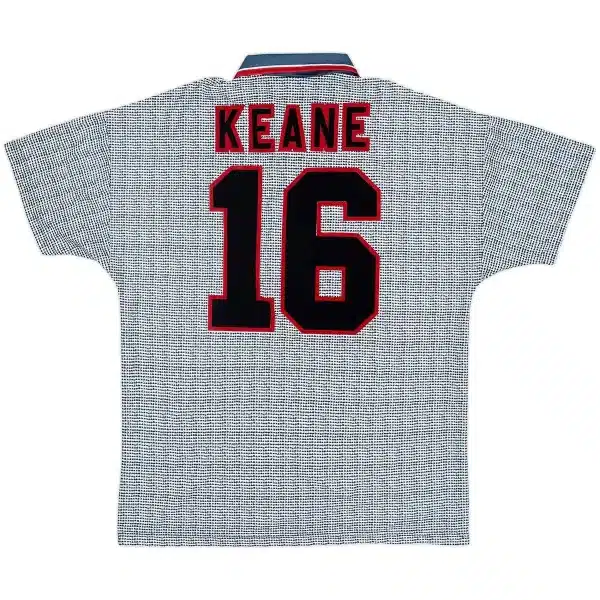 Keane #16 Retro Manchester United Away Jersey 1995/96
