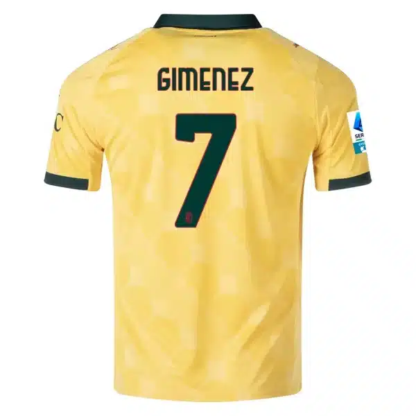 Gimenez #7 AC Milan Third Jersey 2025/26