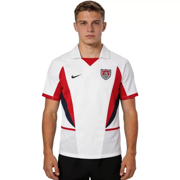 Retro USA Home Jersey World Cup 2002